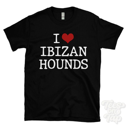 Maglietta love ibizan hounds - maglietta,