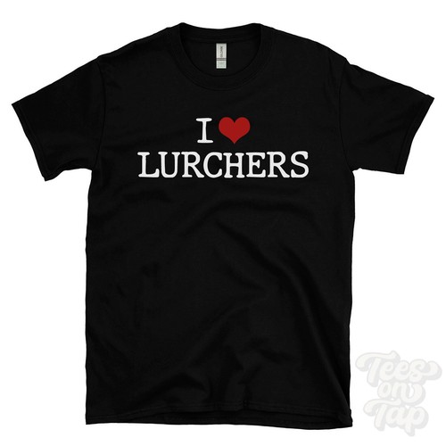 Shirt love lurchers cuore - t-shirt,